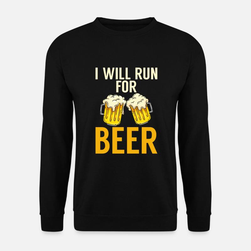 Beer Drinker Beer Gifts - Unisex Sweatshirt - black