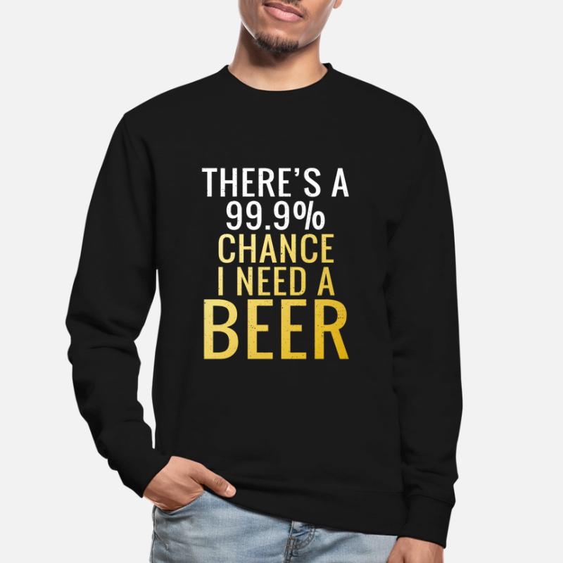 Biertrinker Bier Geschenke Unisex Pullover