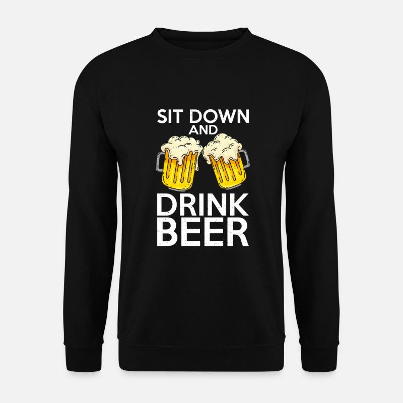 Beer Drinker Beer Gifts - Unisex Sweatshirt - black