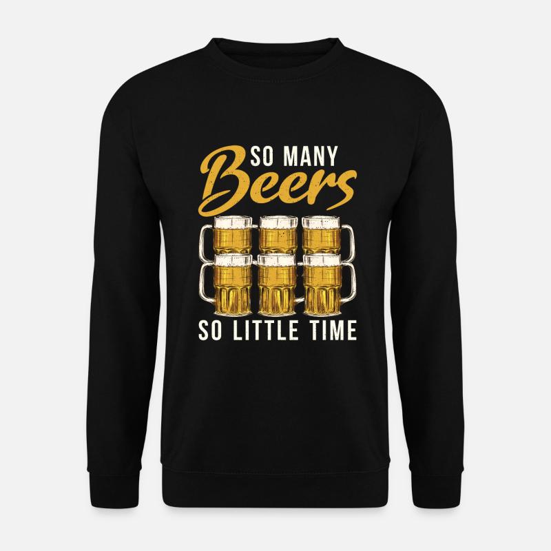 Beer Drinker Beer Gifts - Unisex Sweatshirt - black