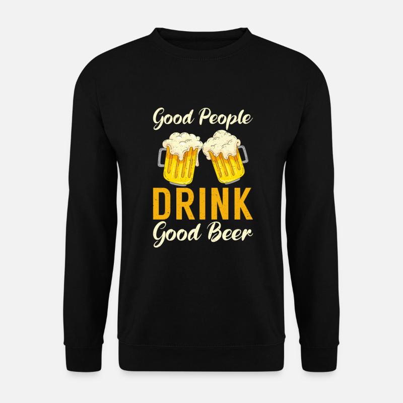 Beer Drinker Beer Gifts - Unisex Sweatshirt - black