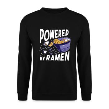 Ramen Lover - Unisex Sweatshirt - black - Front - Alina (178cm) & Michal (187cm)