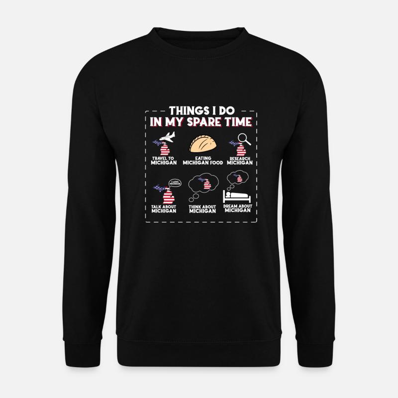 Michigan - Unisex Pullover - Schwarz