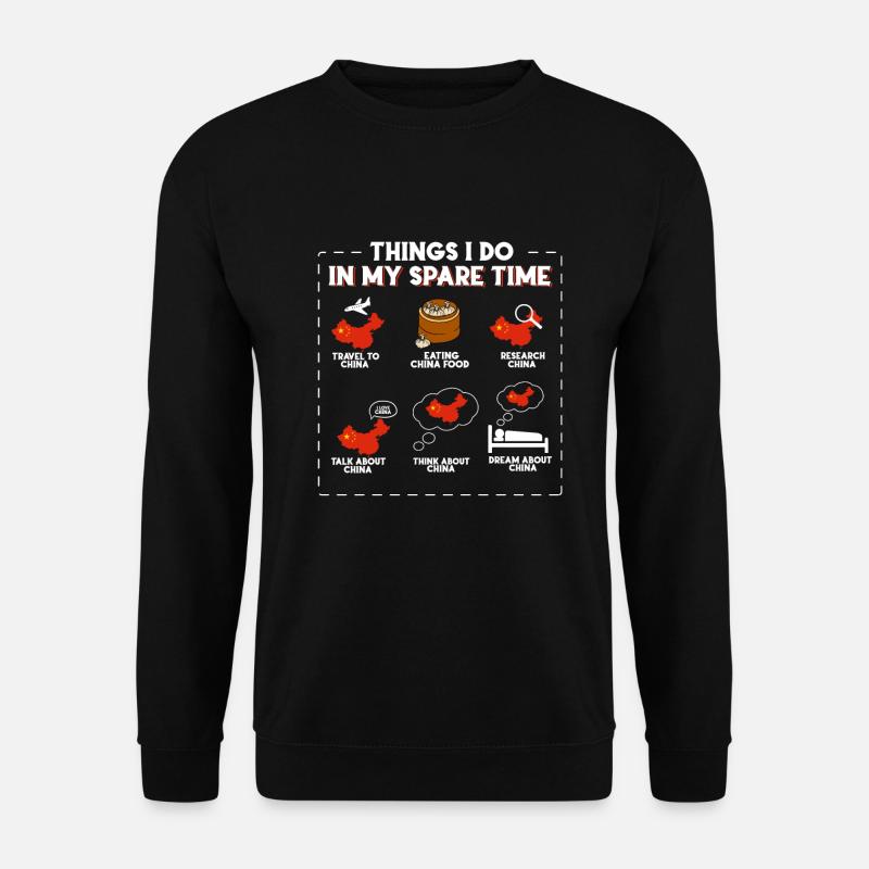 China - Unisex Sweatshirt - black