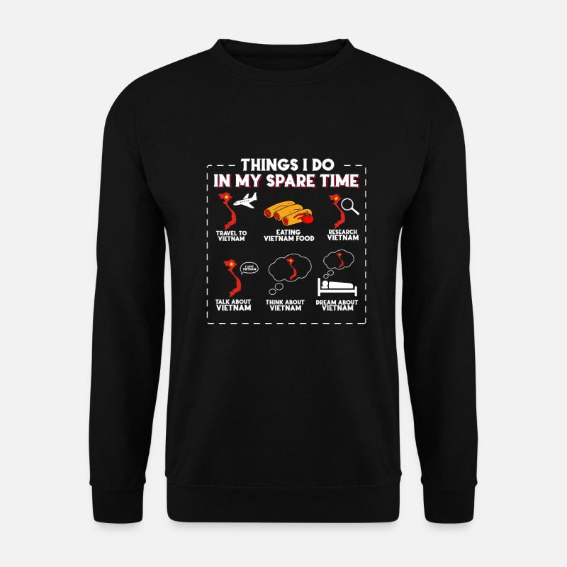 Vietnam - Unisex Pullover - Schwarz