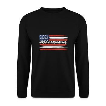 Dragon Boat Race Dragon Boat - Sweat-shirt Unisexe - noir - Devant - Alina (178cm) & Michal (187cm)