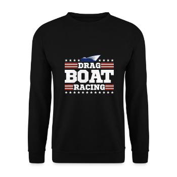 Dragon Boat Race Dragon Boat - Sweat-shirt Unisexe - noir - Devant - Alina (178cm) & Michal (187cm)