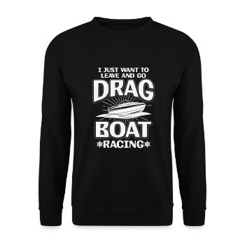 Dragon Boat Race Dragon Boat - Sweat-shirt Unisexe - noir - Devant - Alina (178cm) & Michal (187cm)