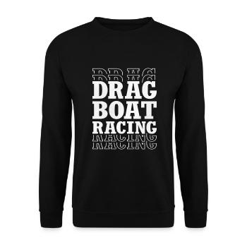 Dragon Boat Race Dragon Boat - Sweat-shirt Unisexe - noir - Devant - Alina (178cm) & Michal (187cm)