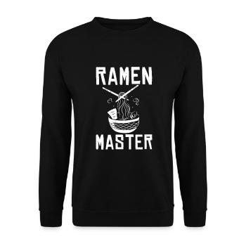 Ramen Lover - Unisex Sweatshirt - black - Front - Alina (178cm) & Michal (187cm)