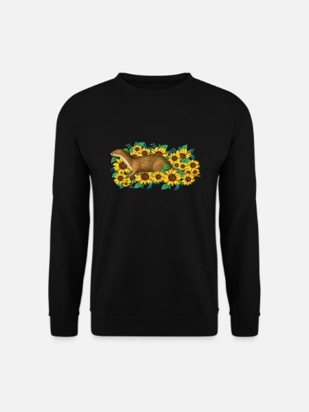 fischotter - Unisex Pullover - Schwarz