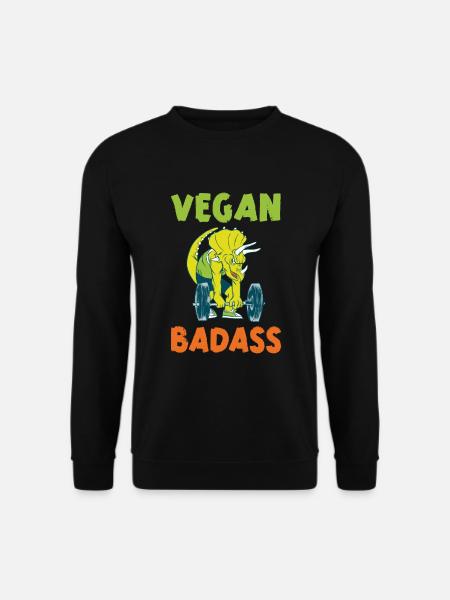 Veggie Lover Vegan Gift - Unisex Sweatshirt - black