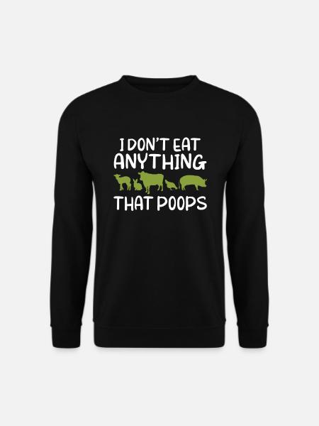 Veggie Lover Vegan Gift - Unisex Sweatshirt - black
