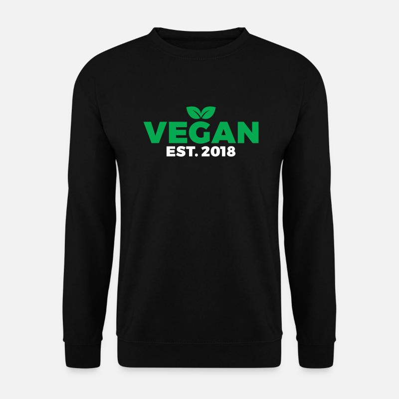 Veggie Lover Vegan Gift - Unisex Sweatshirt - black