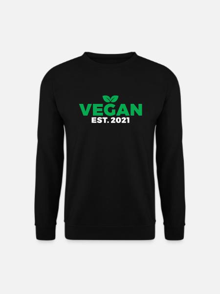 Veggie Lover Veganes Geschenk - Unisex Pullover - Schwarz