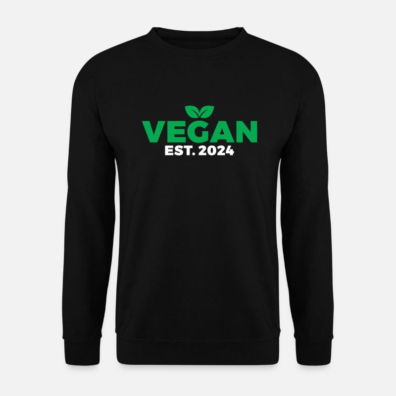 Veggie Lover Vegan Gift - Unisex Sweatshirt - black