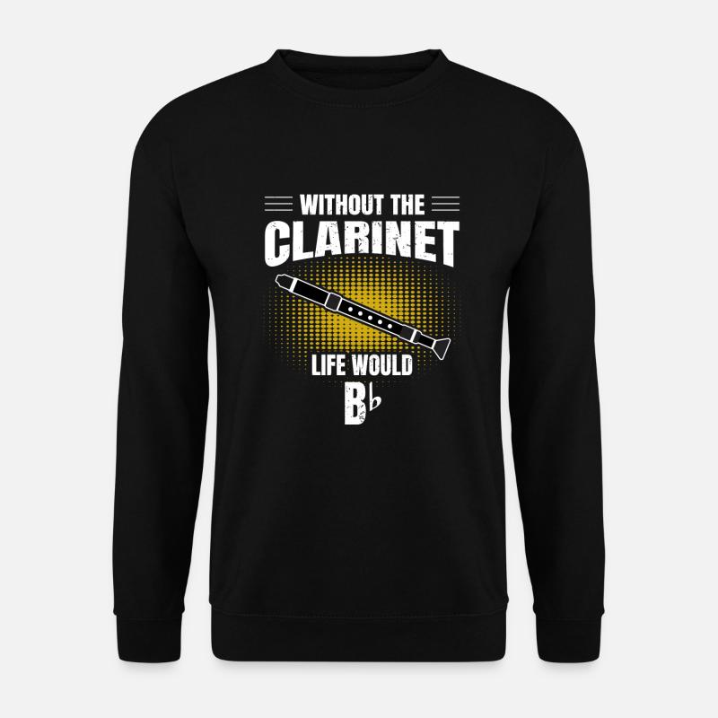 Clarinette - Sweat-shirt Unisexe - noir