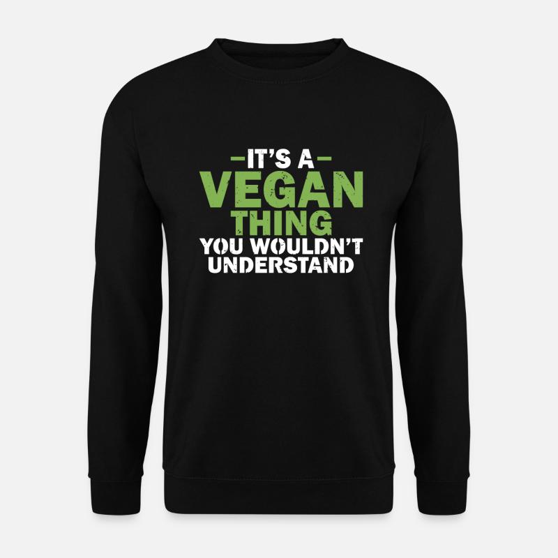 Veggie Lover Vegan Gift - Unisex Sweatshirt - black