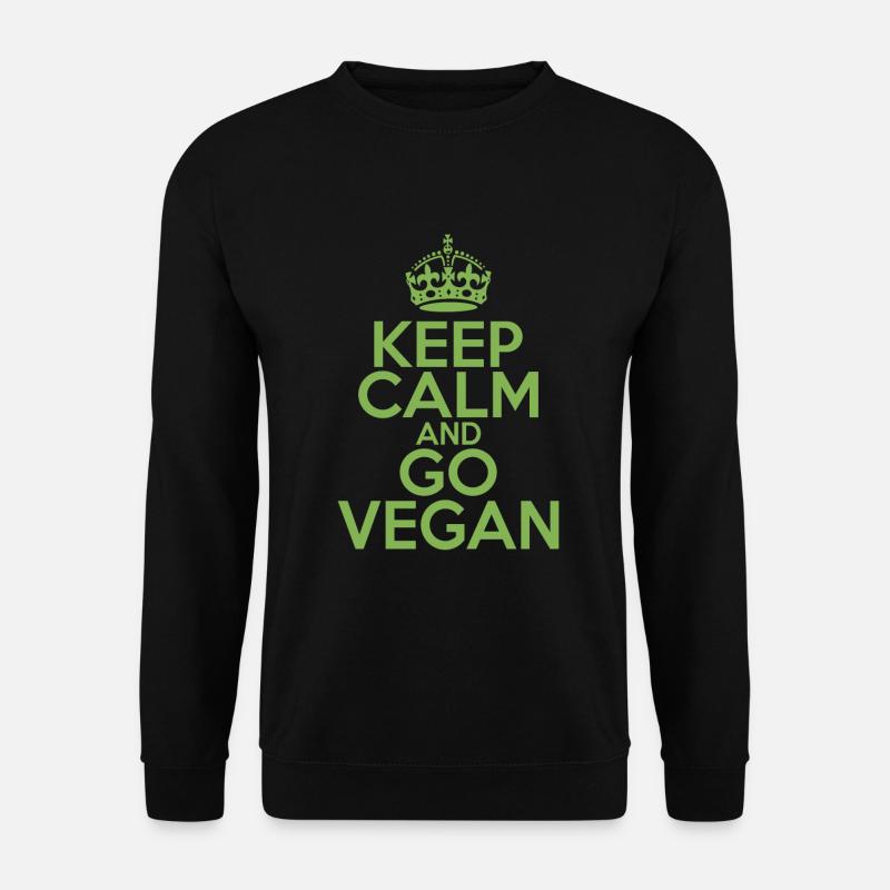 Veggie Lover Vegan Gift - Unisex Sweatshirt - black