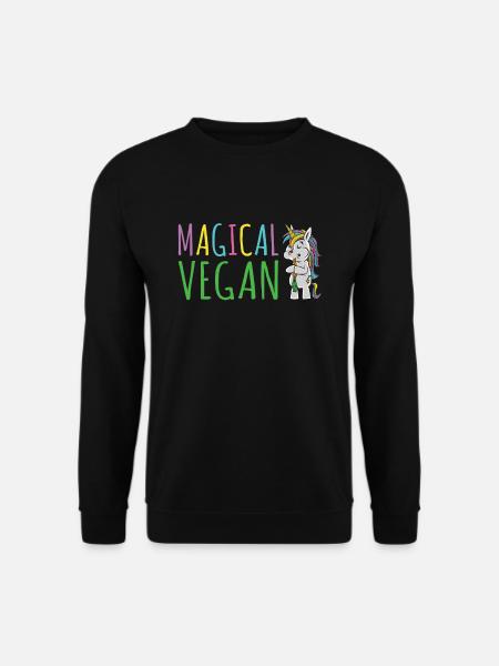 Veggie Lover Vegan Gift - Unisex Sweatshirt - black