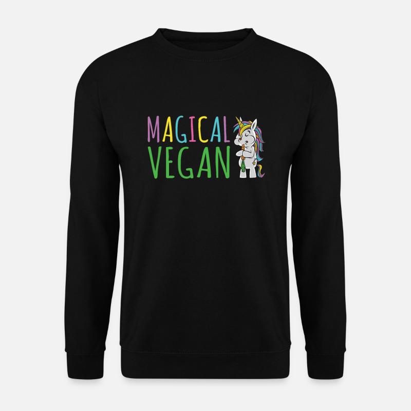 Veggie Lover Veganes Geschenk - Unisex Pullover - Schwarz