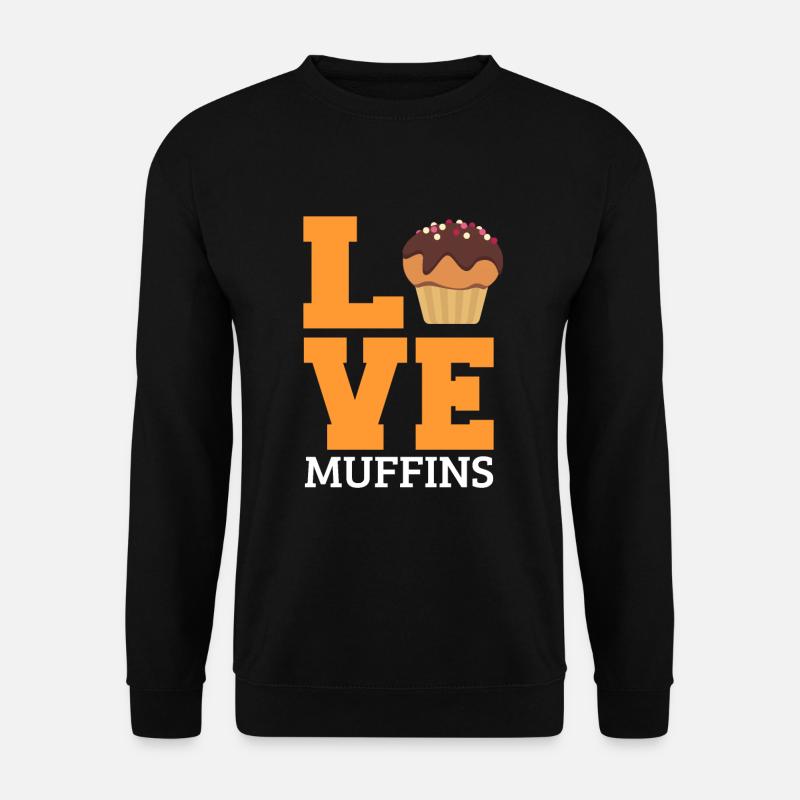Muffin - Unisex Pullover - Schwarz