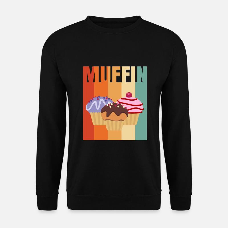 Muffin - Unisex Pullover - Schwarz