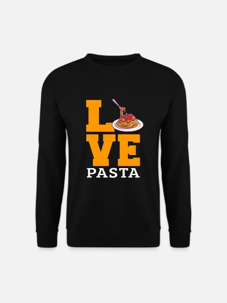 Love Pasta - Unisex Sweatshirt - black