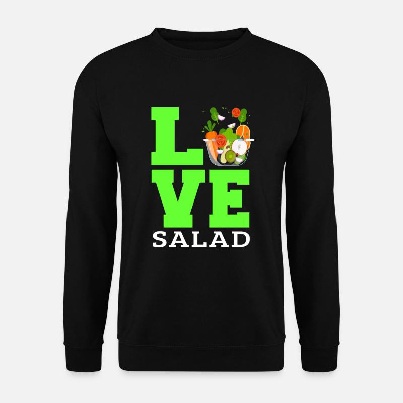 Love salad - Unisex Sweatshirt - black