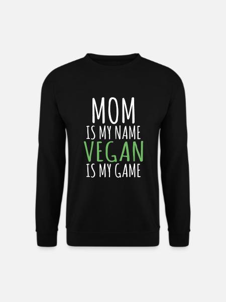Veggie Lover Vegan Gift - Unisex Sweatshirt - black