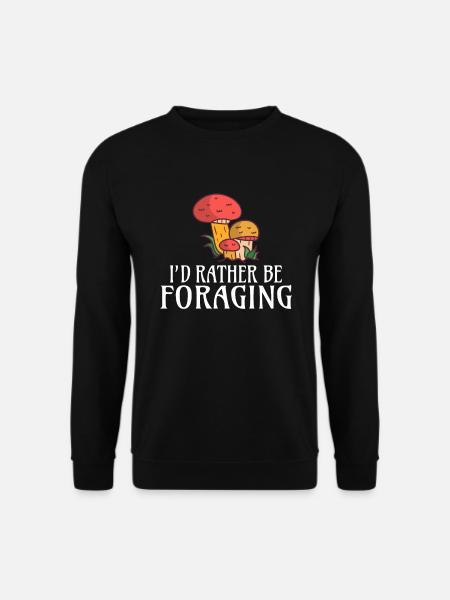 Fungi Hunter Mushroom Hunter Gifts - Unisex Sweatshirt - black