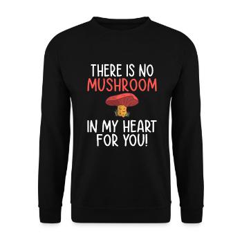 Fungi Hunter Mushroom Hunter Cadeaux - Sweat-shirt Unisexe - noir - Devant - Alina (178cm) & Michal (187cm)
