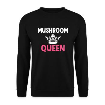 Fungi Hunter Mushroom Hunter Cadeaux - Sweat-shirt Unisexe - noir - Devant - Alina (178cm) & Michal (187cm)