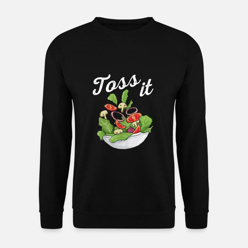 Salat - Unisex Pullover - Schwarz