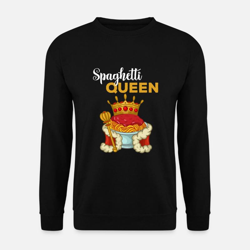 Spghetti Queen - Unisex Sweatshirt - black
