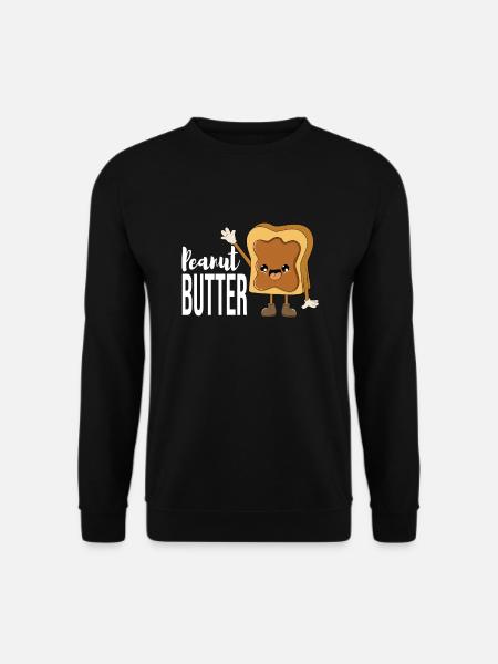 Peanut butter - Unisex Sweatshirt - black