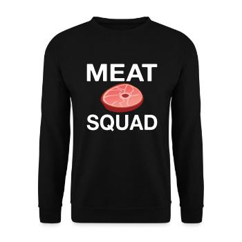 BBQ Grill Boeuf Viande Amoureux Cadeaux - Sweat-shirt Unisexe - noir - Devant - Alina (178cm) & Michal (187cm)