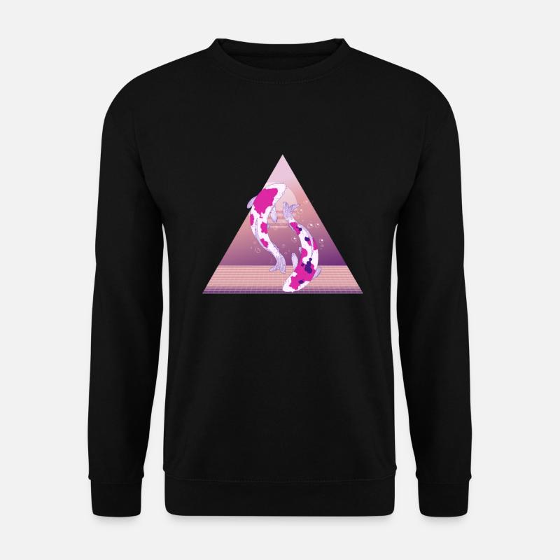 Koi - Sweat-shirt Unisexe - noir