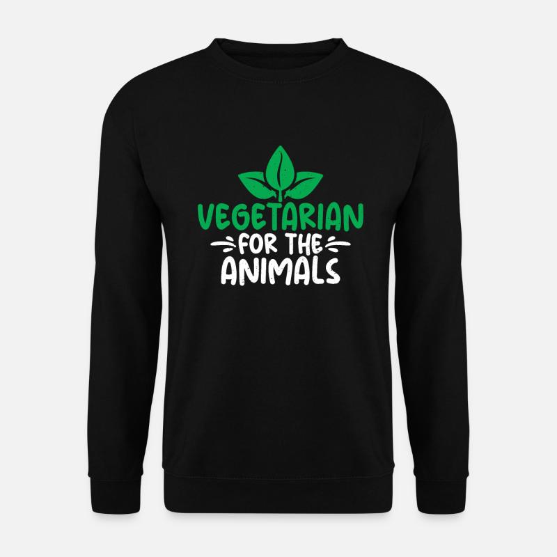 Vegetable Lover Vegetarian Gifts - Unisex Sweatshirt - black