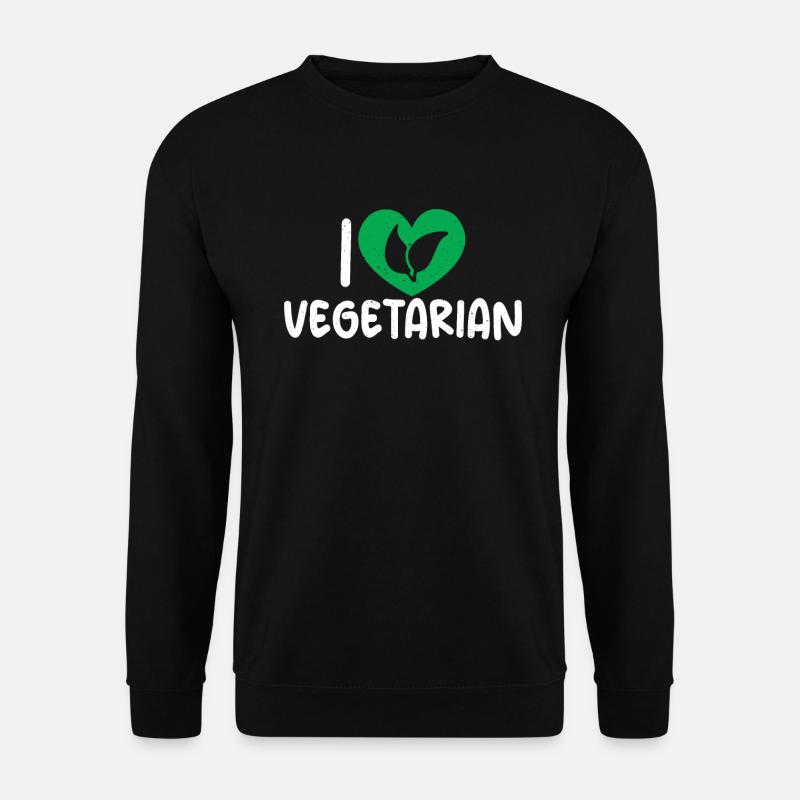 Vegetable Lover Vegetarian Gifts - Unisex Sweatshirt - black