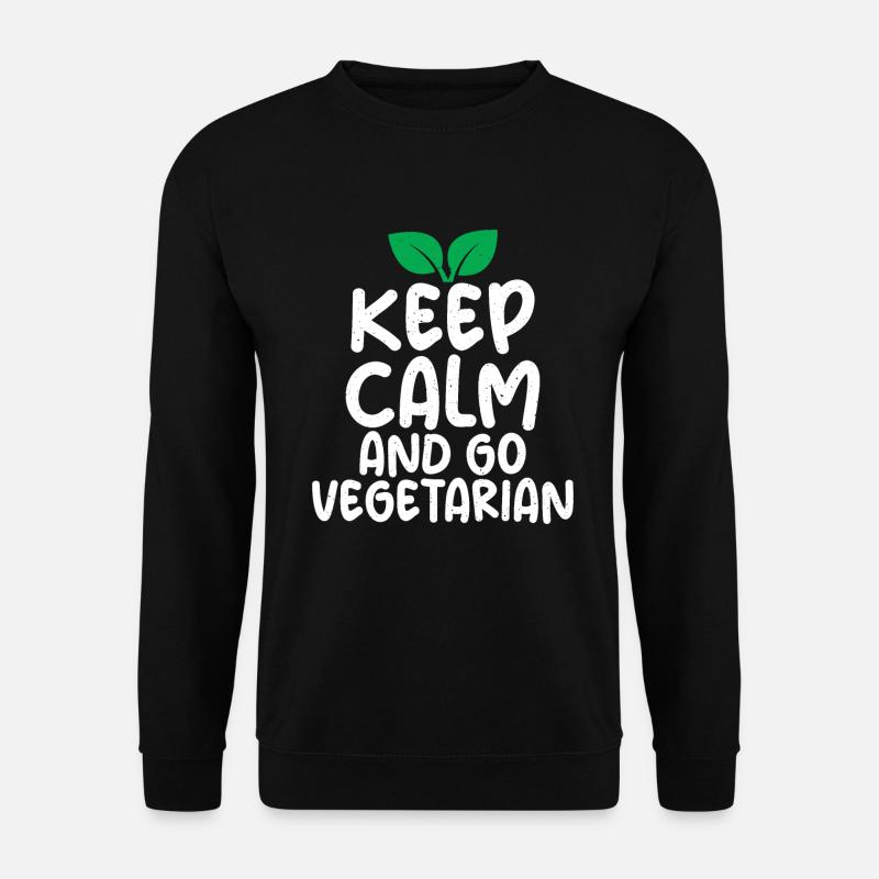Vegetable Lover Vegetarian Gifts - Unisex Sweatshirt - black