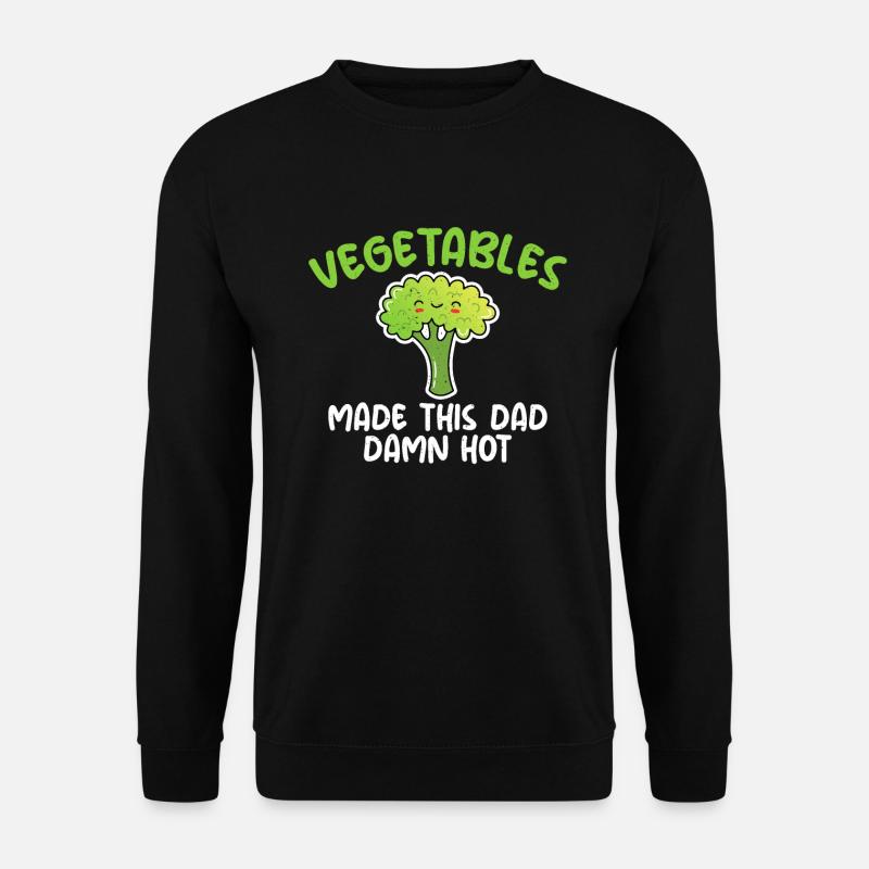 Vegetable Lover Vegetarian Gifts - Unisex Sweatshirt - black