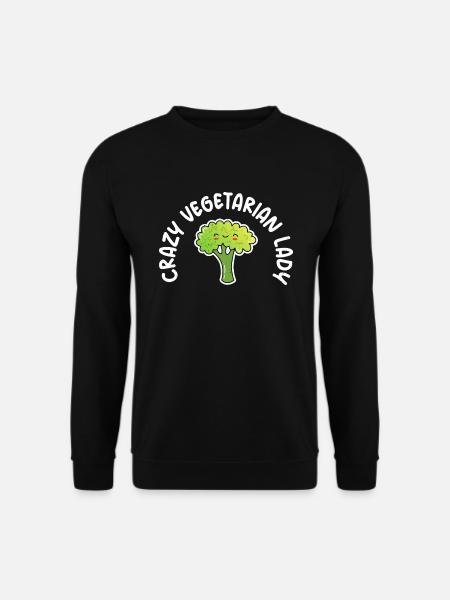 Vegetable Lover Vegetarian Gifts - Unisex Sweatshirt - black