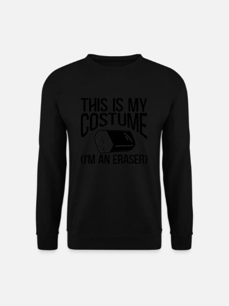 Eraser Costume Gift - Unisex Sweatshirt - black