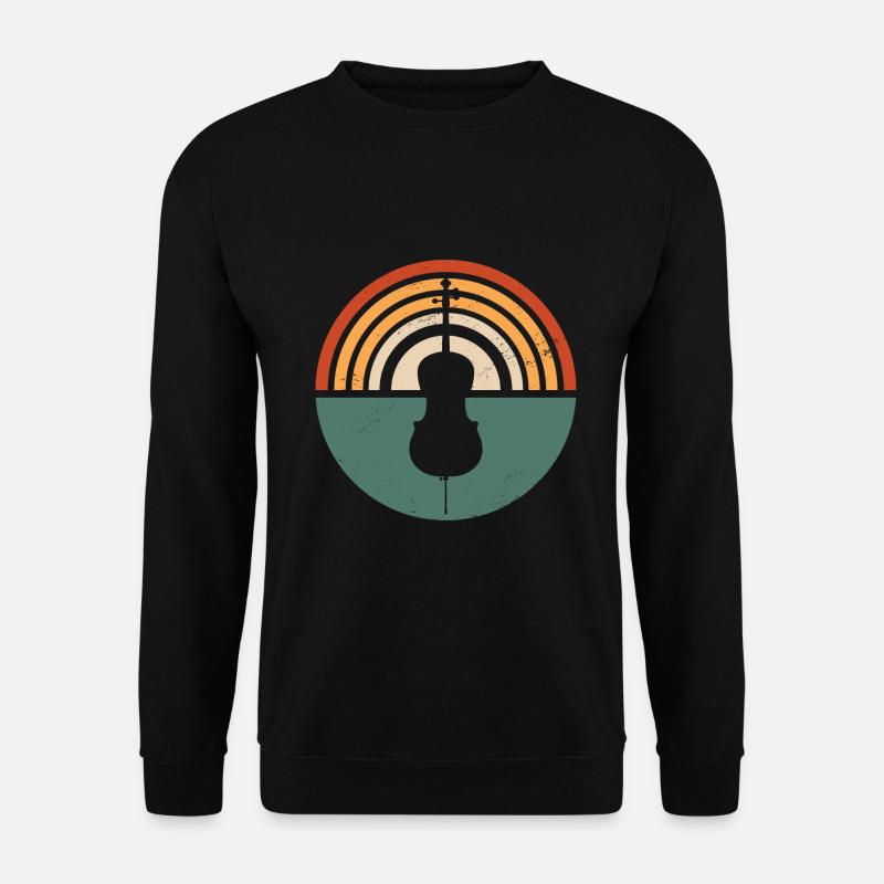 Cello Funny Gift Viola - Unisex Sweatshirt - black