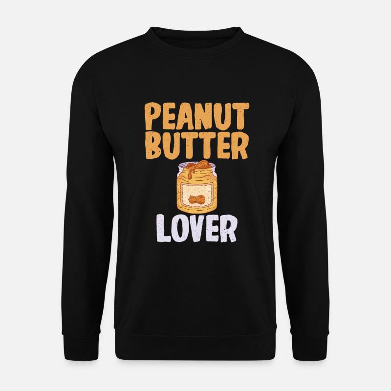 Peanut Butter Lover Gift - Unisex Sweatshirt - black