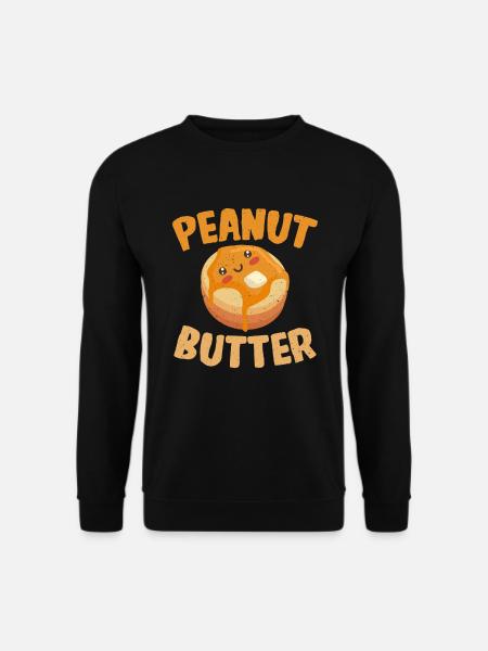 Peanut Butter Lover Gift - Unisex Sweatshirt - black
