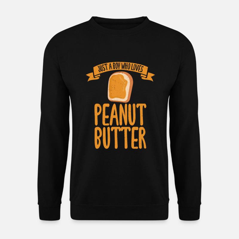 Peanut Butter Lover Gift - Unisex Sweatshirt - black