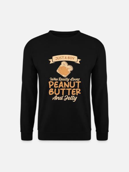 Peanut Butter Lover Gift - Unisex Sweatshirt - black