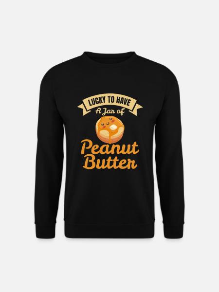 Peanut Butter Lover Gift - Unisex Sweatshirt - black
